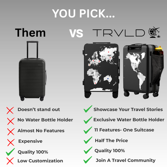 Best Carry-On Suitcase of 2025: TRVLD suitcase vs. Away, Monos & Travelpro