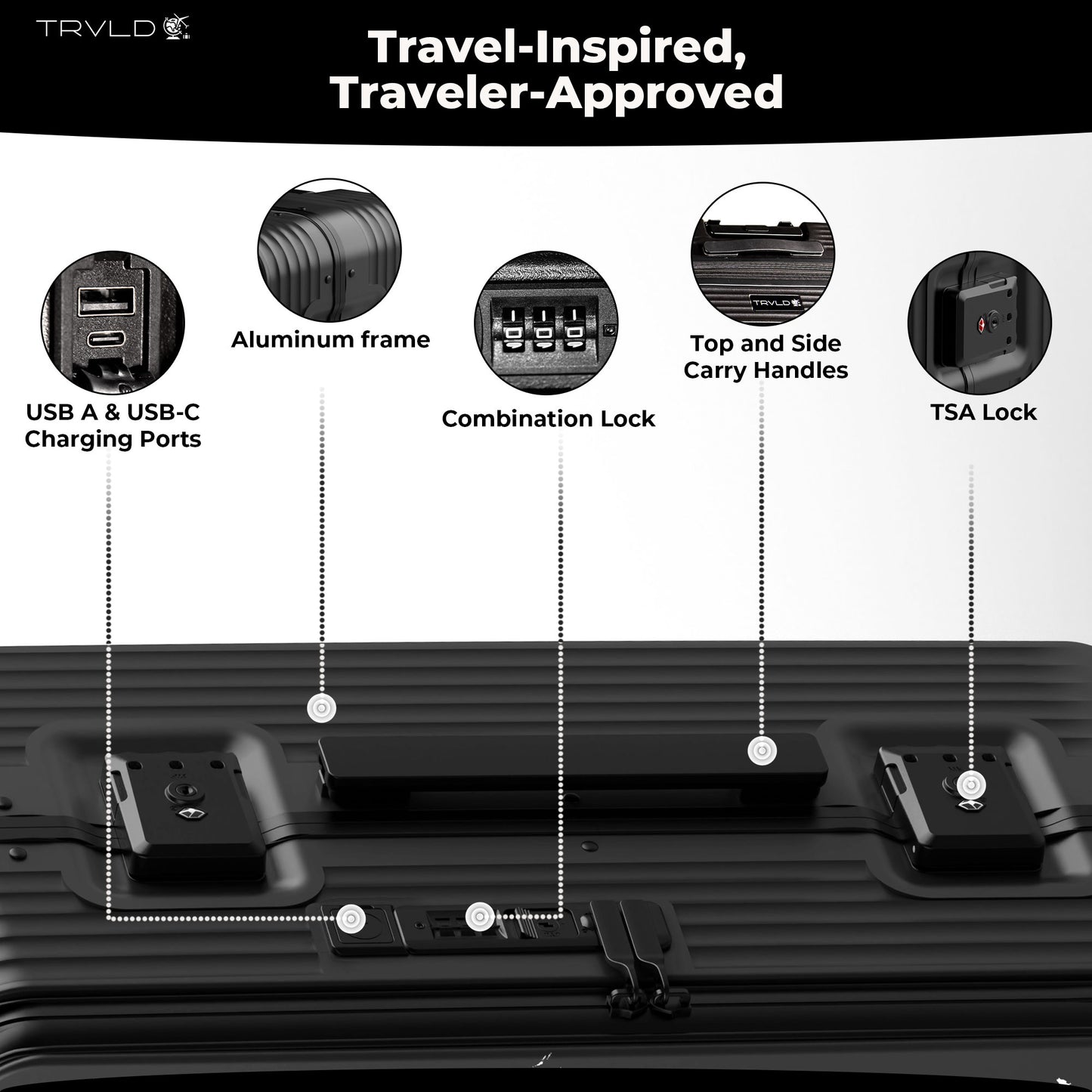 The Aluminum Frame All-In-One Carry On