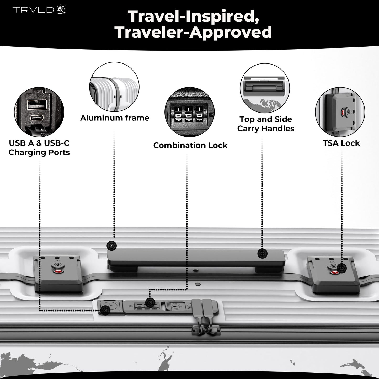 The Aluminum Frame All-In-One Carry On