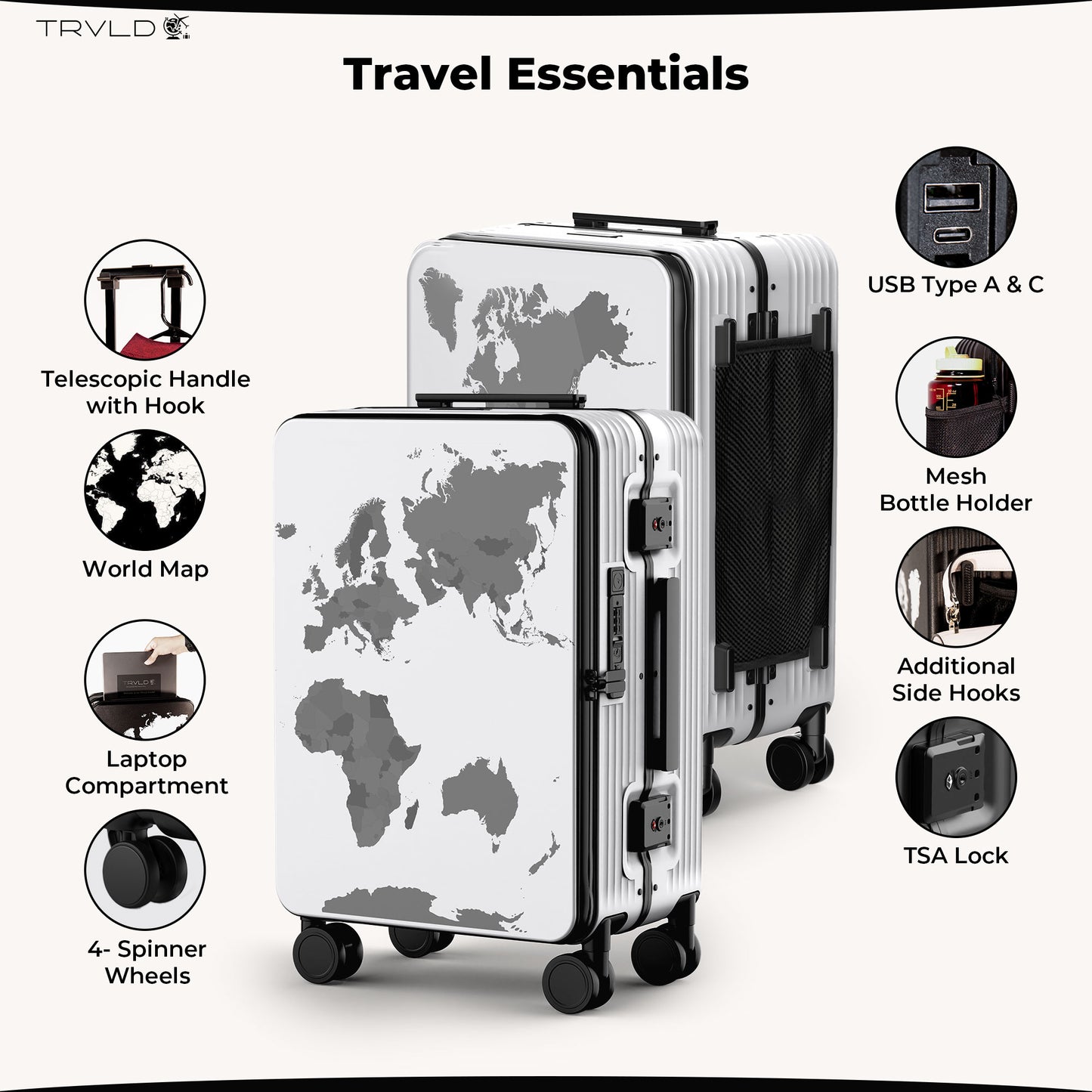 The Aluminum Frame All-In-One Carry On