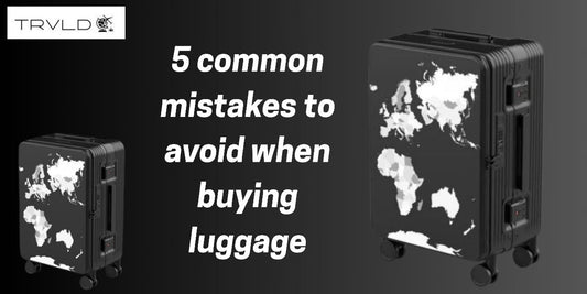 Buying luggage soon? Avoid these 5 common mistakes and travel smarter with gear that lasts so you can explore confidently without baggage regrets.
