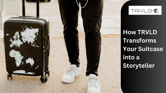 Discover how TRVLD turns your suitcase into a storyteller, blending style and functionality to create a travel companion full of unique memories.