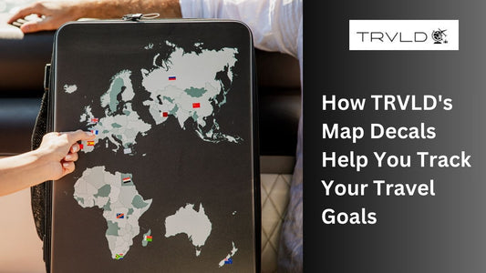 Every journey tells a story. Find out how TRVLD's map decals help you track your travel goals and turn your travel memories into a stunning visual display.