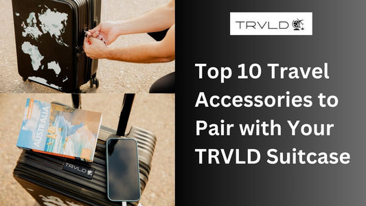 Travel smarter with the top 10 travel accessories to pair with your TRVLD suitcase and make every trip more convenient and stress-free.