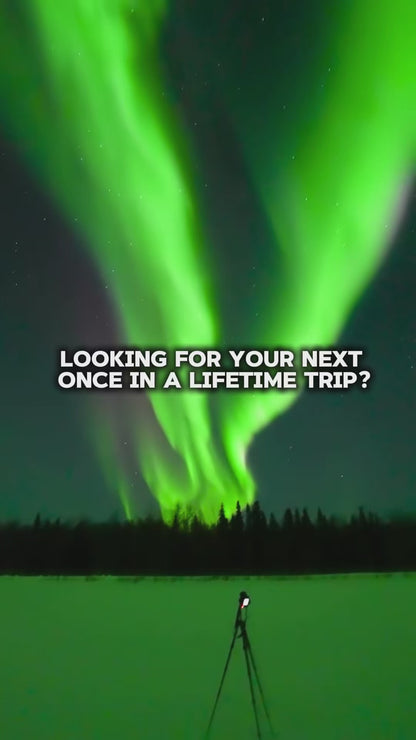 Alaska Winter Northern Lights Experience- Booking Call